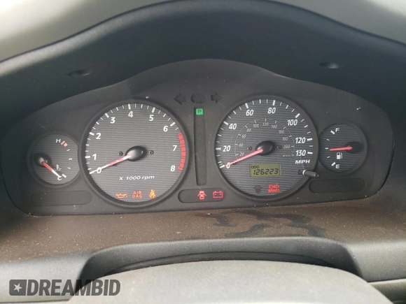 2003 Hyundai Santa Fe GLS with VIN KM8SC13D23U514882, listed as a Copart auction lot 76653463 with 126,223 mi miles and Salvage Title. Bid and sale history available at carsss.com. Image 9.