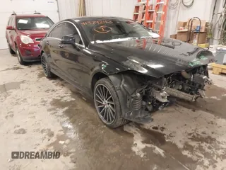 2016 Mercedes-Benz CLS with VIN WDDLJ9BB9GA160868, listed as a IAAI auction lot 41374243 with 174,985 mi miles. Bid and sale history available at carsss.com. Image 1.