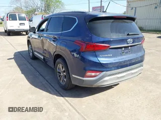 2020 Hyundai Santa Fe SE with VIN 5NMS23AD0LH141404, listed as a IAAI auction lot 41870350 with 144,109 mi miles. Bid and sale history available at carsss.com. Image 3.