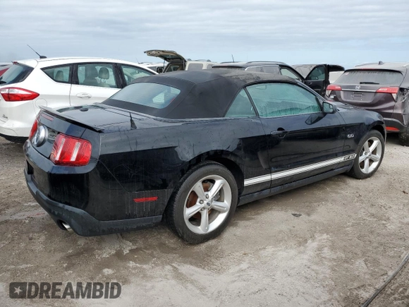 2011 Ford Mustang GT with VIN 1ZVBP8FF2B5155683, listed as a Copart auction lot 74577074 with Not Provided miles and Non Repairable. Bid and sale history available at DreamBid. Image 3.