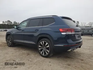 2021 Volkswagen Atlas SE with VIN 1V2PR2CA3MC537162, listed as a Copart auction lot 87914555 with 50,699 mi miles and Clean title. Bid and sale history available at DreamBid. Image 2.