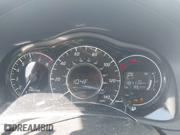 2017 Nissan Note SV z VIN 3N1CE2CP0HL356937, wystawiony jako IAAI lot #42124706 z przebiegiem 107 114 mil mil oraz . Historia ofert i sprzedaży dostępna na DreamBid. Obrazek 7.