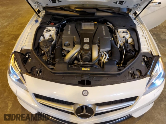 2013 Mercedes-Benz SL 63 AMG with VIN WDDJK7EA8DF008963, listed as a Copart auction lot 62419415 with 36,683 mi miles and Salvage title. Bid and sale history available at DreamBid. Image 11.
