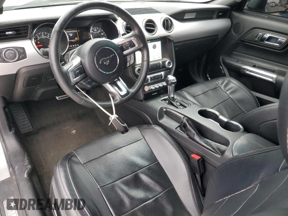 2017 Ford Mustang EcoBoost Premium with VIN 1FATP8UH6H5204152, listed as a Copart auction lot 54975855 with 103,166 mi miles and Salvage Title. Bid and sale history available at carsss.com. Image 8.