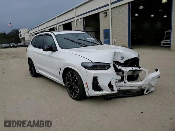 2023 BMW X3 M40i with VIN 5UX83DP00P9S39432, listed as a Copart auction lot 82797514 with Not Provided miles and Salvage Title. Bid and sale history available at DreamBid. Image 12.