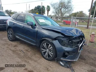 2022 Volvo XC60 Inscription with VIN YV4L12DL5N1045752, listed as a IAAI auction lot 41107317 with 17,903 mi miles. Bid and sale history available at carsss.com. Image 1.