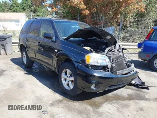 2006 Mazda Tribute i with VIN 4F2YZ02Z26KM25771, listed as a IAAI auction lot 41904173 with Not Provided miles and . Bid and sale history available at carsss.com. Image 1.