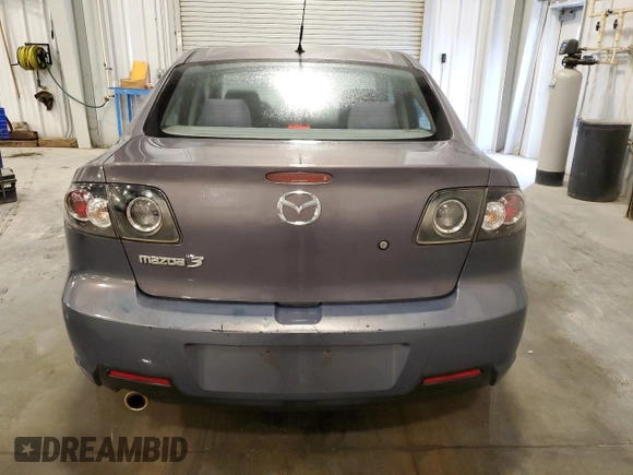 2008 Mazda 3 Sport with VIN JM1BK12F581185775, listed as a Copart auction lot 52969805 with 139,833 mi miles and Salvage Title. Bid and sale history available at DreamBid. Image 6.