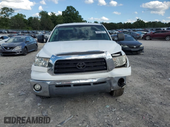 2008 Toyota Tundra with VIN 5TFBV54198X044771, listed as a Copart auction lot 58296815 with 288,619 mi miles and Salvage title. Bid and sale history available at DreamBid. Image 5.