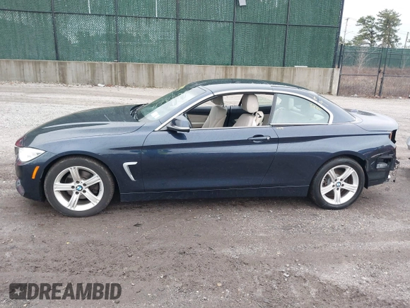 2015 BMW 4 Series 428i with VIN WBA3V7C55FP772912, listed as a IAAI auction lot 41787037 with 76,239 mi miles. Bid and sale history available at carsss.com. Image 14.