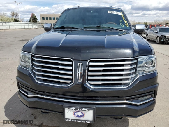 2017 Lincoln Navigator L Select with VIN 5LMJJ3JT0HEL02598, listed as a Copart auction lot 50894954 with 96,027 mi miles and Salvage Title. Bid and sale history available at carsss.com. Image 5.