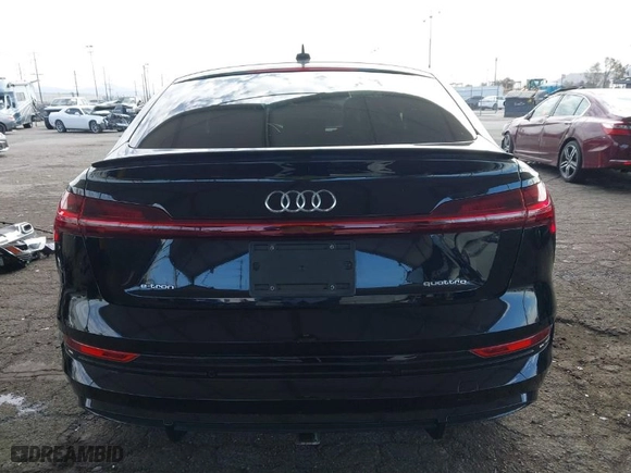2021 Audi e-tron Sportback Prestige with VIN WA13ABGE4MB000742, listed as a IAAI auction lot 41648180 with 63,640 mi miles. Bid and sale history available at carsss.com. Image 16.