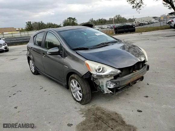 2017 Toyota Prius c One with VIN JTDKDTB38H1593876, listed as a Copart auction lot 87694415 with 191,974 mi miles and Salvage Title. Bid and sale history available at carsss.com. Image 10.