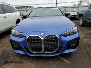 2023 BMW 4 Series 430i xDrive with VIN WBA43AT09PCM21604, listed as a Copart auction lot 49326175 with 15,305 mi miles and Salvage Title. Bid and sale history available at DreamBid. Image 5.