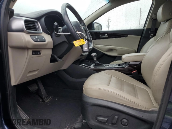 2019 Kia Sorento EX V6 with VIN 5XYPH4A54KG447534, listed as a Copart auction lot 48129275 with 93,132 mi miles and Salvage Title. Bid and sale history available at carsss.com. Image 7.