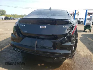 2022 Cadillac CT4-V z VIN 1G6DH5RL1N0114622, wystawiony jako Copart lot #71291434 z przebiegiem 26 872 mil mil oraz Nie do naprawy. Historia ofert i sprzedaży dostępna na DreamBid. Obrazek 6.