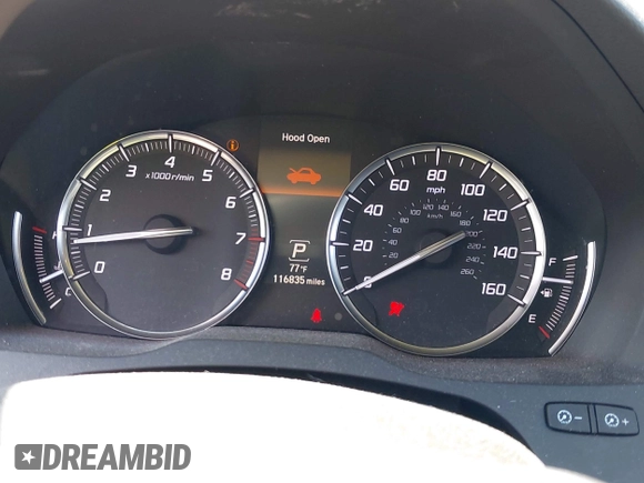 2017 Acura MDX Technology with VIN 5FRYD4H59HB036974, listed as a IAAI auction lot 42356761 with 116,835 mi miles and . Bid and sale history available at DreamBid. Image 7.