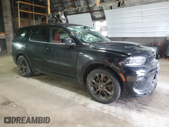 2021 Dodge Durango R/T with VIN 1C4SDJCT1MC851818, listed as a Copart auction lot 51007595 with Not provided miles and Non repairable. Bid and sale history available at DreamBid. Image 4.
