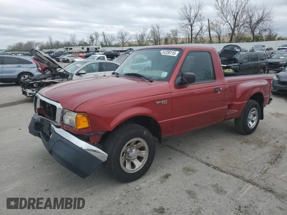 2004 Ford Ranger XL with VIN 1FTYR10U24PA23374, listed as a Copart auction lot 51228115 with 211,886 mi miles and Clean Title. Bid and sale history available at DreamBid. Image 2.