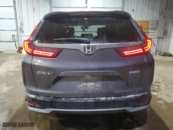 2021 Honda CR-V EX with VIN 2HKRW2H53MH609318, listed as a Copart auction lot 45401865 with 69,807 mi miles and Salvage Title. Bid and sale history available at carsss.com. Image 6.