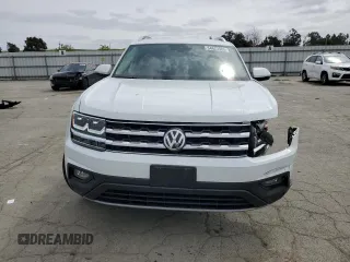 2019 Volkswagen Atlas SE with VIN 1V2WR2CA1KC603605, listed as a Copart auction lot 54623385 with 72,366 mi miles and Salvage title. Bid and sale history available at DreamBid. Image 5.