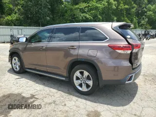 2018 Toyota Highlander Limited with VIN 5TDYZRFH6JS270973, listed as a Copart auction lot 61853575 with 93,510 mi miles and Salvage title. Bid and sale history available at DreamBid. Image 2.