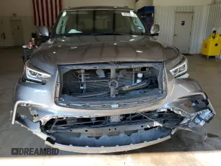 2021 Infiniti QX80 LUXE with VIN JN8AZ2AF2M9719037, listed as a Copart auction lot 72132004 with 105,755 mi miles and Salvage Title. Bid and sale history available at carsss.com. Image 5.