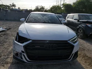 2021 Audi A8 with VIN WAU8DAF81MN030527, listed as a Copart auction lot 50038014 with 36,528 mi miles. Bid and sale history available at carsss.com. Image 5.