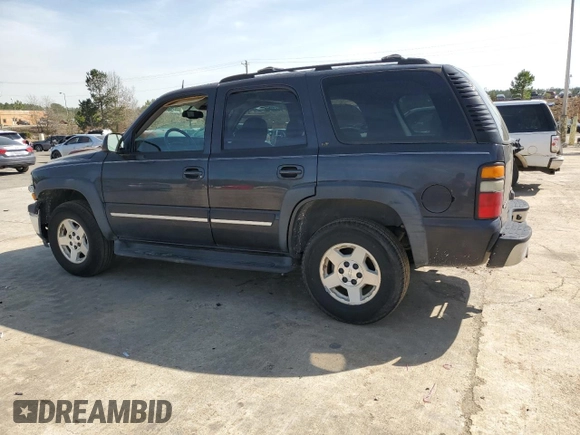 2005 Chevrolet Tahoe LT z VIN 1GNEC13T05J114811, wystawiony jako Copart lot #49456635 z przebiegiem 186 578 mil mil oraz Szkoda całkowita • Salvage title. Historia ofert i sprzedaży dostępna na DreamBid. Obrazek 2.