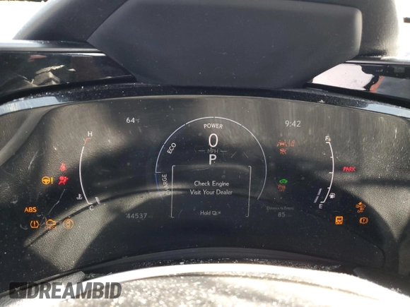 2022 Lexus NX 350h Premium with VIN 2T2GKCEZ8NC008566, listed as a Copart auction lot 53212805 with 44,537 mi miles and Salvage title. Bid and sale history available at DreamBid. Image 9.