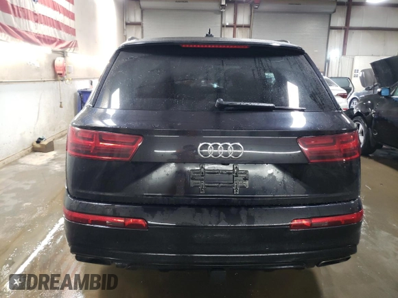 2018 Audi Q7 Premium Plus with VIN WA1LAAF71JD043674, listed as a Copart auction lot 49294125 with 66,577 mi miles and Salvage Title. Bid and sale history available at carsss.com. Image 6.