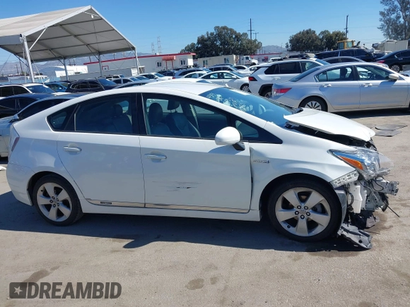 2010 Toyota Prius II with VIN JTDKN3DU1A5181302, listed as a IAAI auction lot 41657292 with 200,485 mi miles. Bid and sale history available at carsss.com. Image 14.