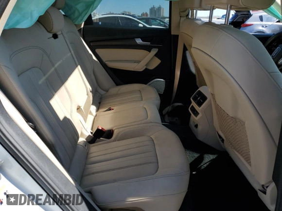 2021 Audi Q5 Premium with VIN WA1AAAFY9M2021339, listed as a Copart auction lot 73805684 with Not provided miles and Salvage title. Bid and sale history available at DreamBid. Image 11.