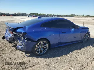 2021 BMW 4 Series M440i xDrive with VIN WBA13AR0XMCG16250, listed as a Copart auction lot 49556245 with 52,717 mi miles and Non Repairable. Bid and sale history available at DreamBid. Image 3.