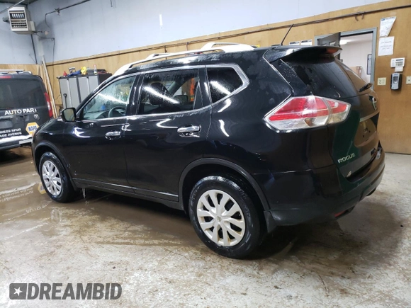 2016 Nissan Rogue S z VIN JN8AT2MV6GW143625, wystawiony jako Copart lot #58227135 z przebiegiem 89 133 mil mil oraz Czysty tytuł • Clean title. Historia ofert i sprzedaży dostępna na DreamBid. Obrazek 2.