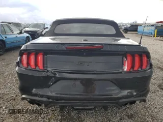 2021 Ford Mustang GT Premium with VIN 1FATP8FF7M5139740, listed as a Copart auction lot 84479174 with 27,358 mi miles and Salvage title. Bid and sale history available at DreamBid. Image 6.