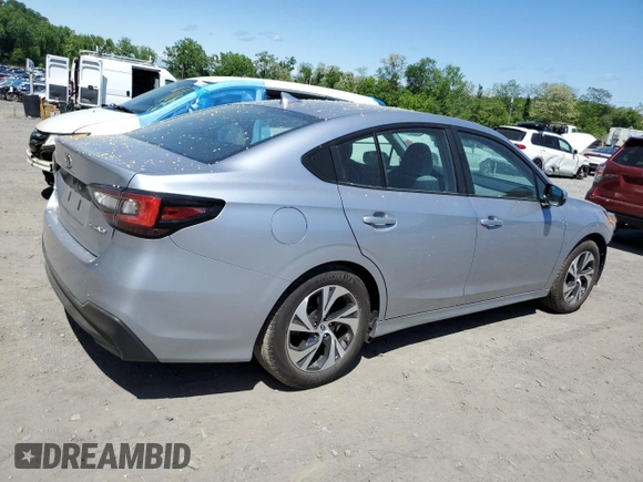 2023 Subaru Legacy Premium with VIN 4S3BWAF60P3015308, listed as a Copart auction lot 56574725 with 9,484 mi miles and Salvage title. Bid and sale history available at DreamBid. Image 3.