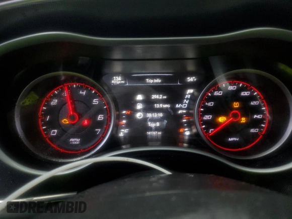 2017 Dodge Charger R/T with VIN 2C3CDXCT4HH524019, listed as a Copart auction lot 45405785 with 141,767 mi miles and Salvage title. Bid and sale history available at DreamBid. Image 9.