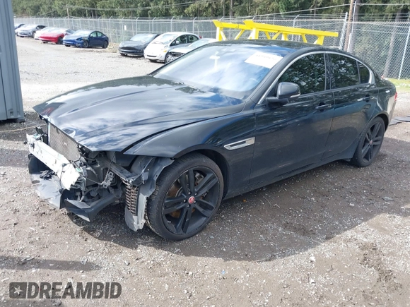 2017 Jaguar XE 35t Premium with VIN SAJAJ4BV8HA966475, listed as a IAAI auction lot 41939120 with 100,356 mi miles. Bid and sale history available at carsss.com. Image 18.