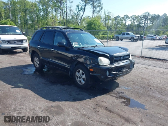 2006 Hyundai Santa Fe GLS with VIN KM8SC73EX6U047906, listed as a IAAI auction lot 42013780 with 200,828 mi miles. Bid and sale history available at carsss.com. Image 1.