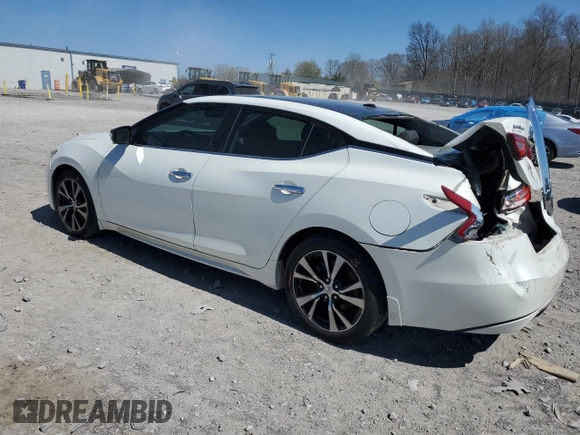 2018 Nissan Maxima Platinum z VIN 1N4AA6AP1JC401577, wystawiony jako Copart lot #49309685 z przebiegiem 33 403 mil mil oraz Czysty tytuł • Clean title. Historia ofert i sprzedaży dostępna na DreamBid. Obrazek 2.