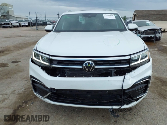 2023 Volkswagen Atlas SEL Premium R-Line z VIN 1V2FE2CA8PC221736, wystawiony jako IAAI lot #42155629 z przebiegiem 54 394 mil mil oraz . Historia ofert i sprzedaży dostępna na DreamBid. Obrazek 12.