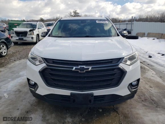 2018 Chevrolet Traverse Premier with VIN 1GNEVJKW6JJ162281, listed as a Copart auction lot 45654945 with 92,438 mi miles and Salvage Title. Bid and sale history available at carsss.com. Image 5.