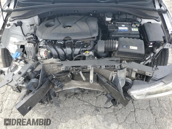 2018 Hyundai Elantra z VIN KMHH35LE5JU022810, wystawiony jako Copart lot #56599225 z przebiegiem 61 483 mil mil oraz Szkoda całkowita • Salvage title. Historia ofert i sprzedaży dostępna na DreamBid. Obrazek 11.