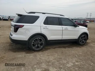 2014 Ford Explorer Sport with VIN 1FM5K8GT6EGC45569, listed as a Copart auction lot 59731185 with 98,838 mi miles and Salvage title. Bid and sale history available at DreamBid. Image 3.