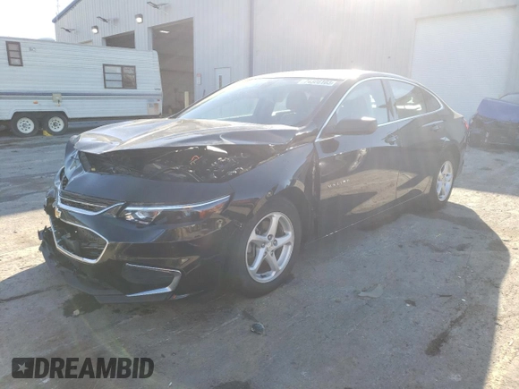 2018 Chevrolet Malibu LS with VIN 1G1ZB5ST7JF279069, listed as a Copart auction lot 74306103 with 78,204 mi miles and Salvage Title. Bid and sale history available at DreamBid. Image 1.