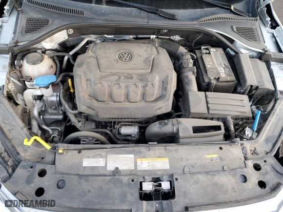 2021 Volkswagen Passat 2.0T SE with VIN 1VWSA7A34MC000592, listed as a Copart auction lot 75021444 with 73,927 mi miles and Salvage Title. Bid and sale history available at carsss.com. Image 12.