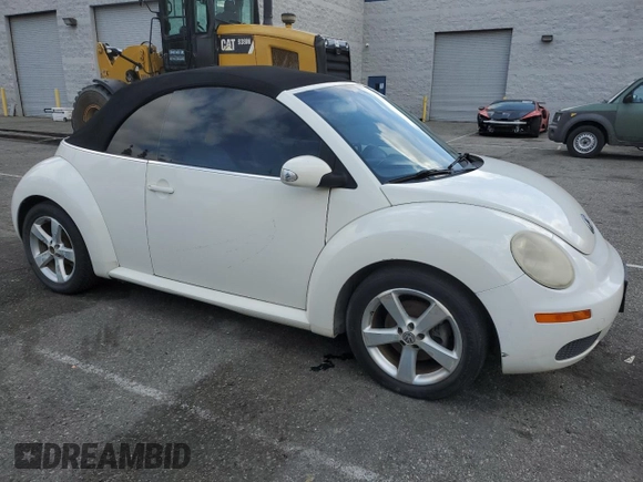 2007 Volkswagen Beetle with VIN 3VWFG31Y07M410653, listed as a Copart auction lot 44864215 with 163,204 mi miles and Clean Title. Bid and sale history available at DreamBid. Image 4.