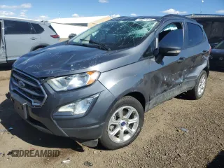 2020 Ford EcoSport SE z VIN MAJ3S2GEXLC355478, wystawiony jako Copart lot #46917515 z przebiegiem 65 689 mil mil oraz Szkody całkowita. Historia ofert i sprzedaży dostępna na DreamBid. Obrazek 1.