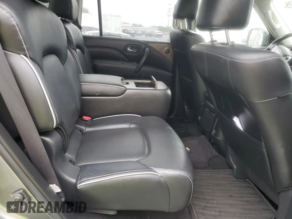 2021 Infiniti QX80 Luxe with VIN JN8AZ2AE3M9267803, listed as a Copart auction lot 55650725 with 55,544 mi miles and Salvage Title. Bid and sale history available at DreamBid. Image 11.